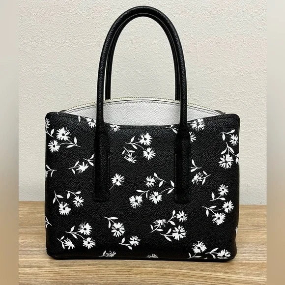 Kate Spade Black and White Floral Crossbody - Picture 4 of 16